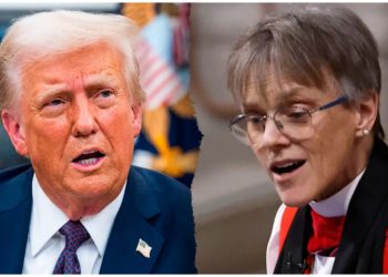 Trump arremete contra obispa que le pidió “piedad” para los migrantes y comunidad LGBT+