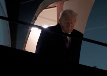 Trump llega a Washington D.C. para ceremonia de investidura