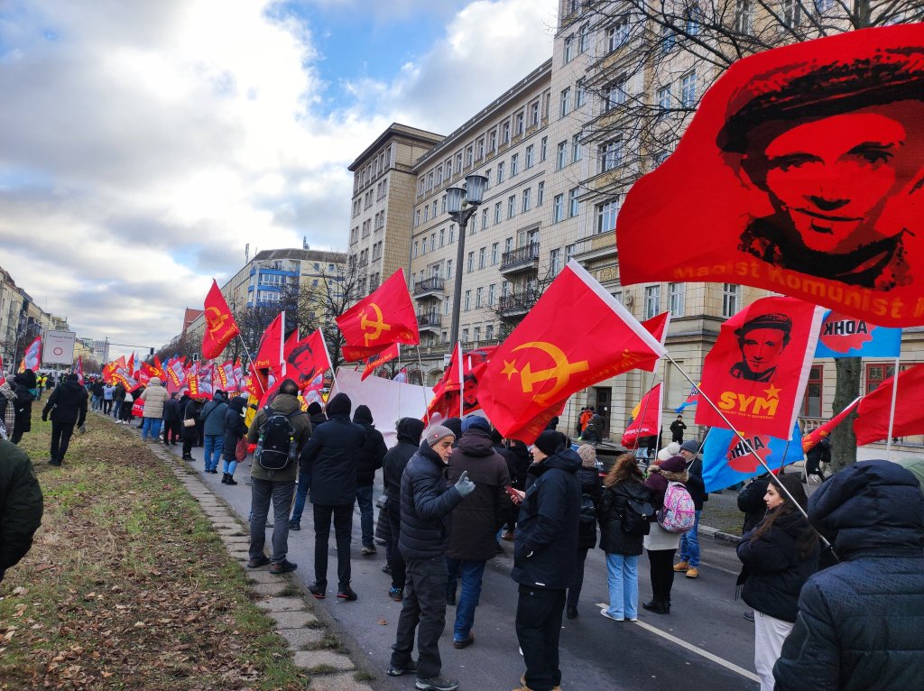 Protesta en Alemania