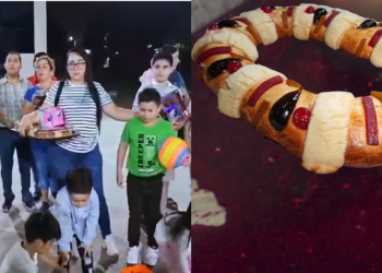 VÍDEO | CJNG regala roscas de reyes en Tabasco: “Un detallito del Señor 88”