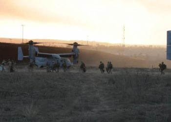 #Video Estados Unidos despliega a los marines en la frontera con México