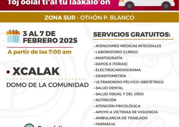 Quintanarroenses, las caravanas móviles “Salud para Tod@s” de la Secretaría de Salud Quintana Roo