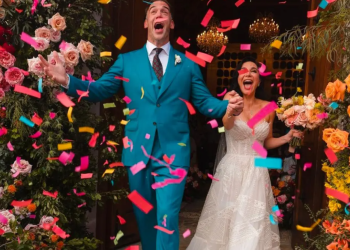 Martha Higareda y Lewis Howes celebran su boda en la Riviera Maya