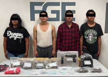 FGE de Quintana Roo, SSyPC y CNI capturan a seis personas por narcomenudeo en Solidaridad; pretendían ejecutar a dos personas