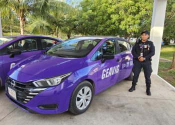 Rescatan caseta policial del parque Américas I en Chetumal