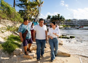 De la mano de la comunidad impulsa Estefanía Mercado proyecto integral para la recuperación de playas en Playa del Carmen