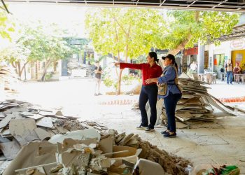 turistas en playa del carmen