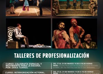 Anuncia IMCAS cursos y talleres en el marco del Festival Internacional de Teatro