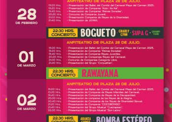 La magia del Carnaval llega a Playa del Carmen