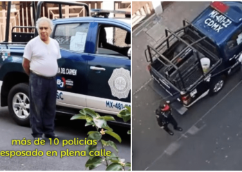 Adulto mayor detenido por sembrar árbol en CDMX; alcaldía dice que dañó la acera