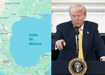 AP demanda a Trump por querer impedir que escriba Golfo de México