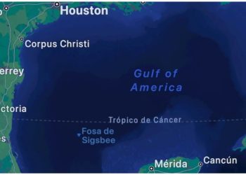 Apple Maps cambia nombre del Golfo de México a Golfo de América