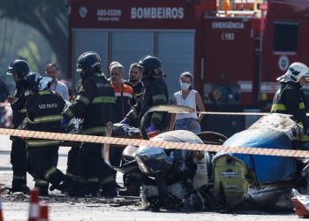 Cae una avioneta en Sao Paulo, Brasi; reportan dos muertos