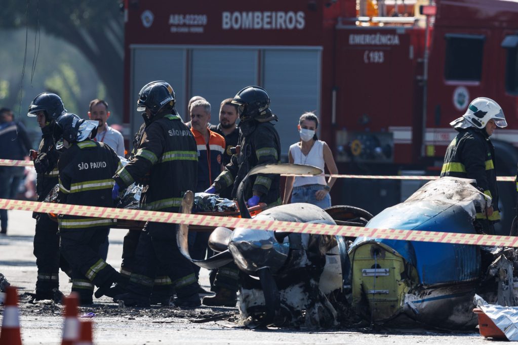 Accidente aéreo en Brasil