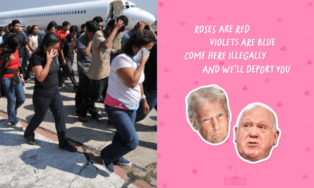En el Día del Amor y la Amistad, la Casa Blanca envía un agresivo y amenazador “poema” a quienes pretenden entrar ilegalmente a Estados Unidos.