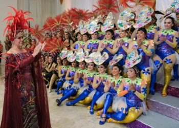 Celebran Mara y Vero Lezama, Carnaval “Acuarela 2025” para el apoyo de Programas Sociales del DIF Quintana Roo