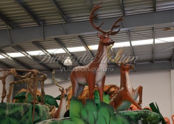 Ciudad Carnaval, casi lista para recibir el Carnaval de Mérida 2025