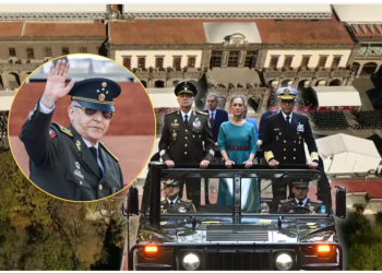 Claudia Sheinbaum justifica presencia del general Cienfuegos en Marcha de la lealtad