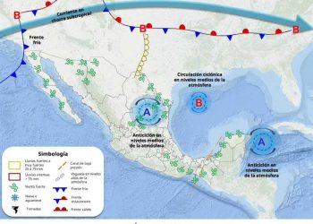 Pronóstico del Clima: Lluvias y Vientos Fuertes en Varias Regiones de México