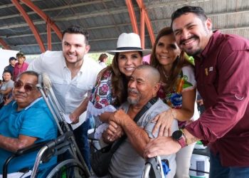 Con la Caravana del Bienestar, Mara Lezama acerca la justicia social a vecinos de Payo Obispo en Chetumal