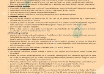 Convoca IMCAS a escritores a participar en diversos géneros literarios sobre el tema “Identidad”