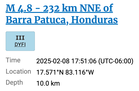 sismo del caribe