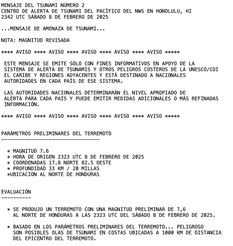 sismo caribe