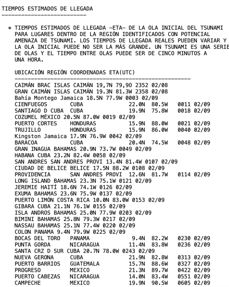 sismo del caribe