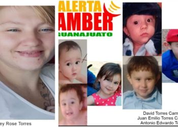Desaparece mujer estadounidense junto con sus seis hijos en Guanajuato