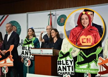 Disfrazada de Chapulín Colorado, diputada propone Ley Antichapulín