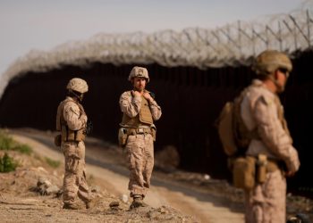 El muro está blindado