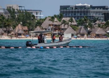 En coordinación con SEMAR, ya estamos preparados para afrontar la temporada de arribo de sargazo: Mara Lezama