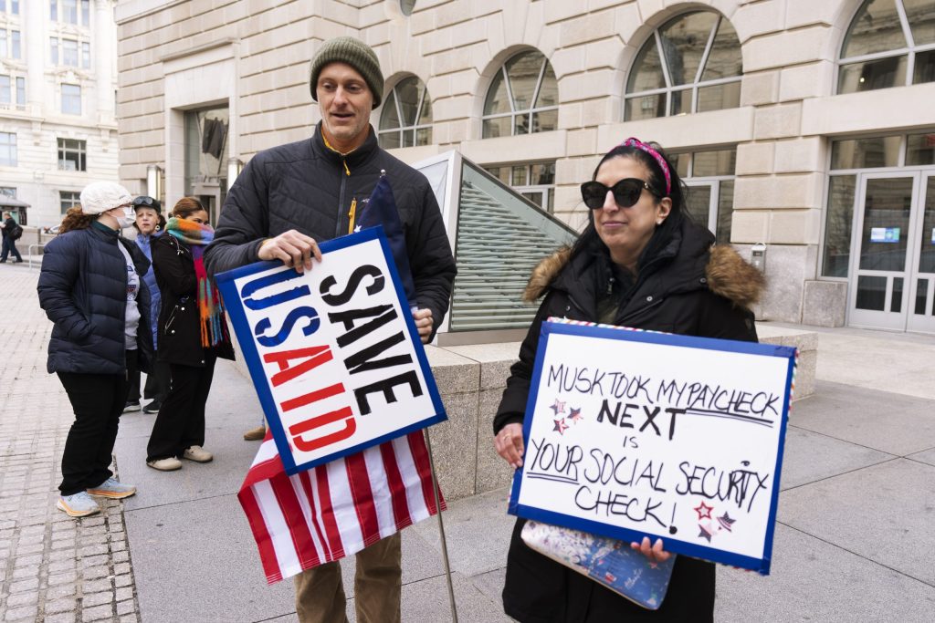 Protestas contra Usaid