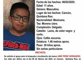 Desesperada Búsqueda: Niño Desaparece Cerca de Escuela en Cancún