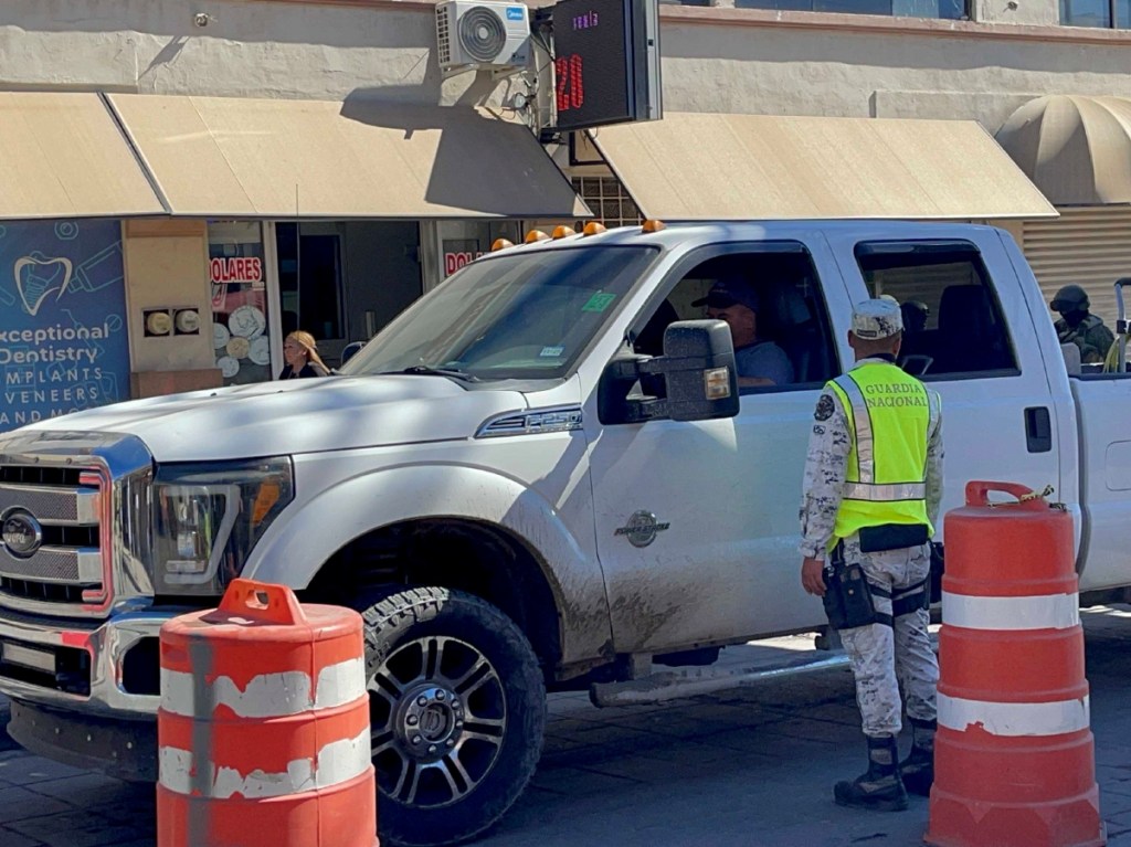 La presencia de la Guardia Nacional en ciudades fronterizas se ha estado acentuando para evitar el paso de fentanilo y otras drogas a EE.UU.