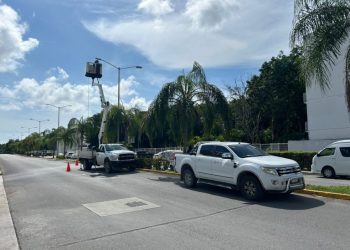 Playa del Carmen brilla más que nunca con calles mejor iluminadas: Estefanía Mercado