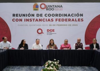 Preside Mara Lezama histórica reunión interinstitucional estatal-federal para que la justicia social siga llegando a cada rincón de Quintana Roo