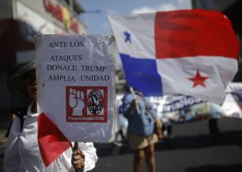 Protestas en Panamá por la visita de Marco Rubio, secretario de Estado de EE.UU.