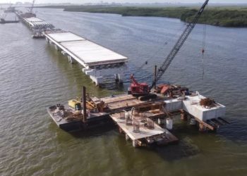 «Mejorará la Movilidad en Cancún: Puente sobre la Laguna Nichupté se Inaugurará en Agosto»