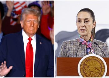 Trump vuelve a reconocer a Sheinbaum por su campaña contra el fentanilo