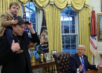 VÍDEO| Hijo de Elon Musk le dice a Donald Trump “cierra la boca”