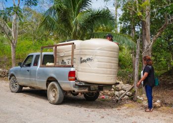 45 FAMILIAS DE ESCASOS RECURSOS FUERON BENEFICIADAS CON EL TRABAJO DEL PRESIDENTE MUNICIPAL ERIK BORGES YAM