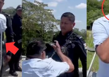 VIDEO «Policía agrede a fotógrafo en Tabasco durante cobertura de crimen»