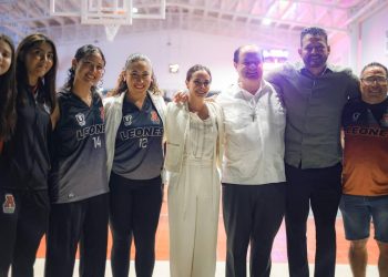 Ana Paty Peralta inaugura el Lions Sports Center en Cancún