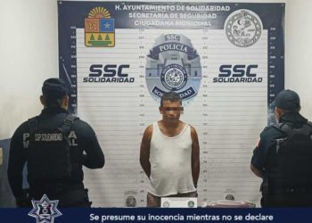 arresto en Playa del Carmen