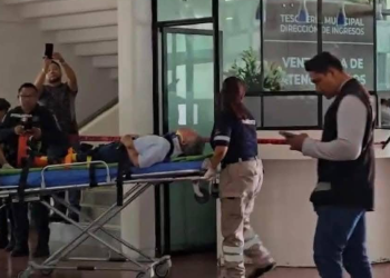 desplome de elevador