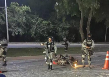 motociclista en Chetumal