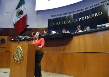 Mayuli en el senado por aranceles