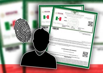 CURP con huellas dactilares