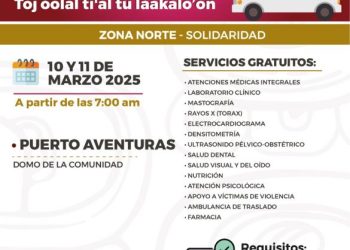 Acercan Caravanas de Salud servicios de atención médica a la población de tres municipios